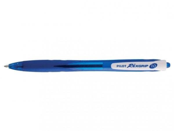 Kuglepen, Pilot BeGreen Rexgrip, 1 mm, blå, pakke a 10 stk