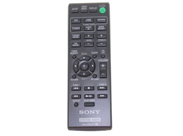 Sony RM-AMU171 - Fjärrkontroll - för Sony CMT-BT60, CMT-SBT100, CMT-SBT100B, CMT-SBT300WB
