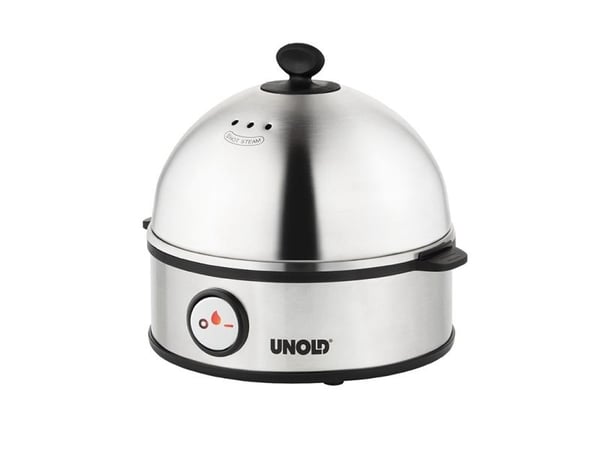 UNOLD 38626 Edel - Eggkoker - 360 W - rustfritt stål / svart