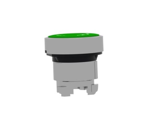 Schneider Electric ZB4, Nappi, Vihreä, IP66, IK06, Luokka I, 28 g