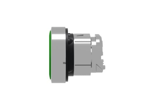 Schneider Electric ZB4, Nappi, Vihreä, IP66, IK06, Luokka I, 28 g