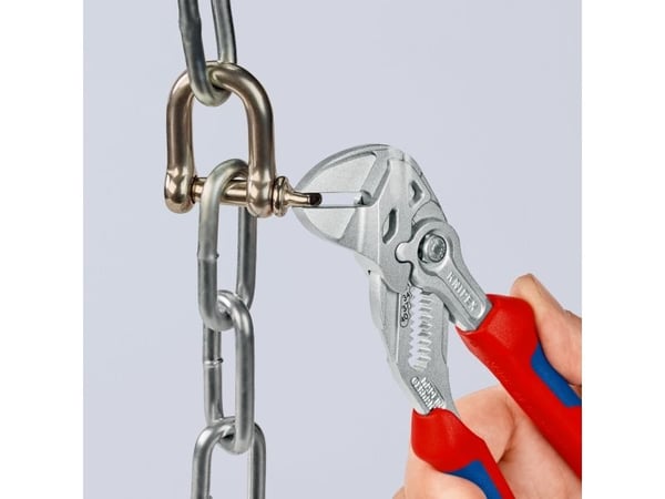 KNIPEX - Tunge- og spaltetang - 180 mm - maks. åpning: 40 mm