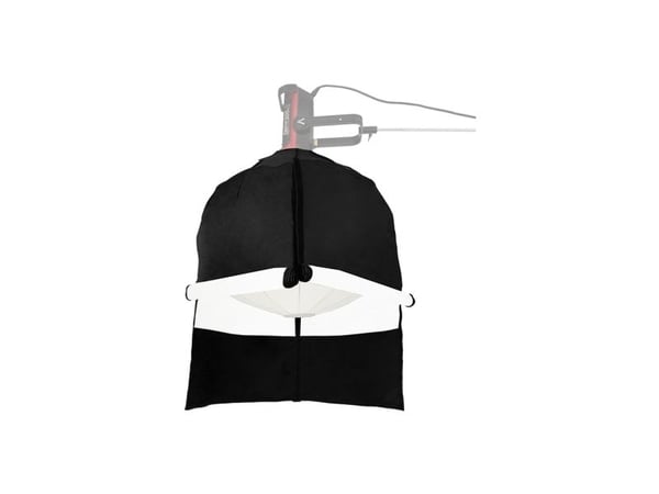 Aputure Lantern, Sort, Hvit, 65 cm, 1x Lantern Spring Cage 1x Diffusion 1x Fabric Barn Doors 1x Carrying Bag
