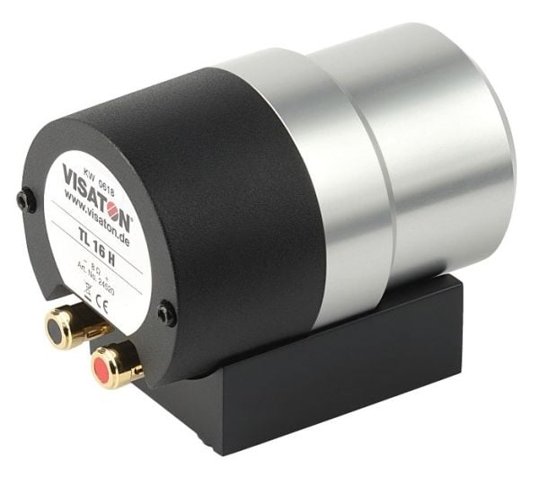 Visaton TL 16 H, 150 W, Rund, 200 W, 8 O, 2200 - 35000 Hz, Sort, Grå