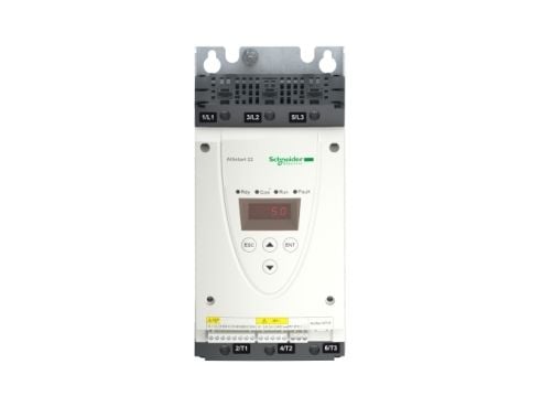 Schneider Electric ATS22D47Q, IP20, 230 - 440 V, 45/66 Hz, -10 - 40 °C, 0 - 95%, 130 mm