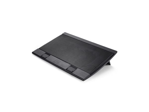 Deepcool WIND PAL FS - Notebookstativ - med 2 kjølevifter, 2-porters USB-hub - svart