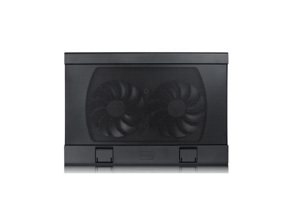 Deepcool WIND PAL FS - Notebookstativ - med 2 kjølevifter, 2-porters USB-hub - svart
