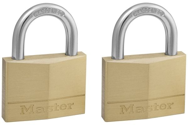 Master Lock hänglås mässing 2 delar 150EURT