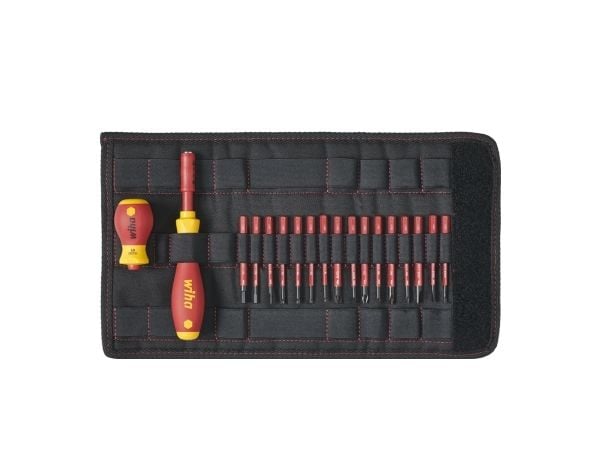 Wiha slimVario Starter Set 2831 - Skrutrekkerspissett - 19 deler