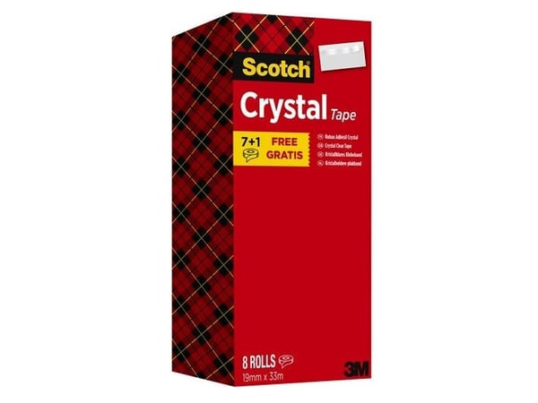 3M 7100026961, 33 m, Polyvinylklorid (PVC), Polypropylen, 19 mm, Boks 3M 7100026961, 33 m, Polyvinylklorid (PVC), Polypropylen, 19 mm, Boks