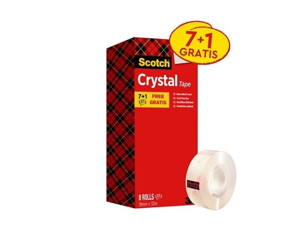 3M 7100026961, 33 m, Polyvinylklorid (PVC), Polypropylen, 19 mm, Boks