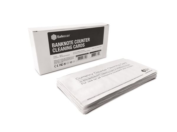 Safescan 152-0663, Rengjøringskort, Safescan, Safescan bill counters, Hvit, 153 mm, 76 mm