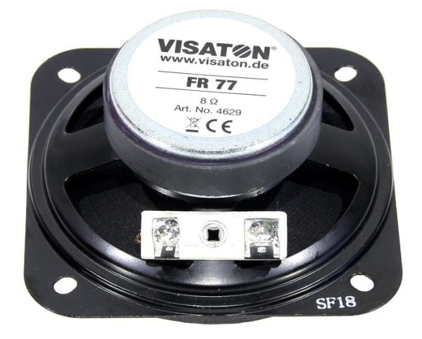 Visaton FR 77, Full rekkevidde, 5 W, Rektangulær, 7 W, 8 O, 150 - 20000 Hz