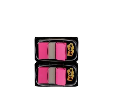 Post-It 7100134785, Rektangel, Rosa, Papir, 23,8 mm, 43,2 mm, 50 ark