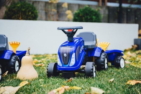 Falk 280C, 1 år, 6 hjul, plast, stål, blå, svart