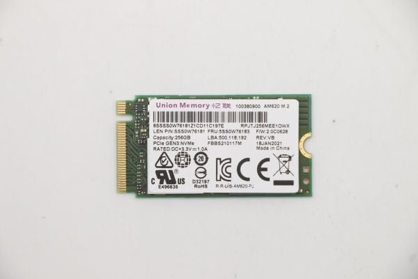UMIS AM620 256G PCIe 2242 SSD-tietolevyt