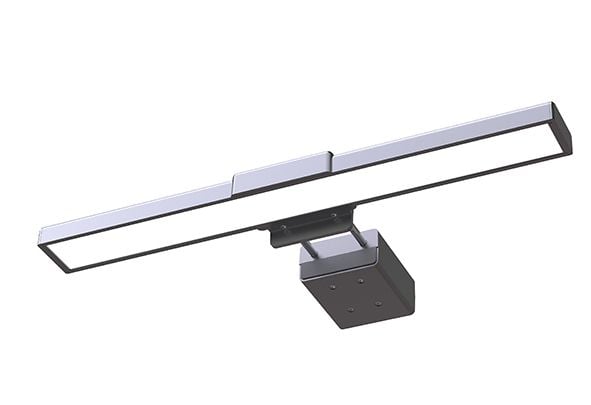 Unilux Travelight, Musta, ABS, Alumiini, 4 W, LED, 3700 K, 2900 K