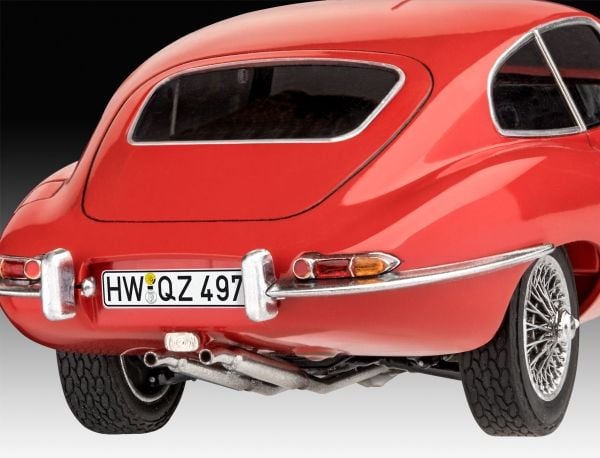 Bilmodellbygge Revell Jaguar E-Type Coupé 07668 1:24