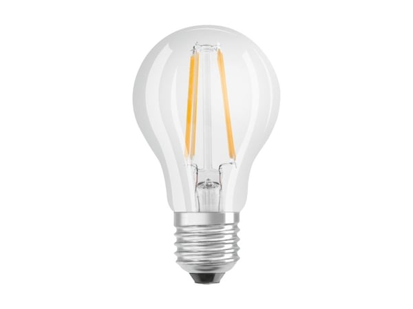 OSRAM LED SUPERSTAR - LED-filamentlyspære - form: A60 - klar finish - E27 - 6.5 W (ekvivalent 60 W) - klasse E - varmt hvitt lys - 2700 K