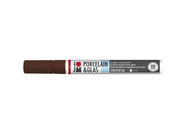 Marabu 01230034295, Brun, Assorterte farger, COCOA, 2 mm, 4 mm, Fotoark kartong, Keramisk, Glass, Glazed tile, Stoff/Tøy, Metall, Porselen, Profil,...