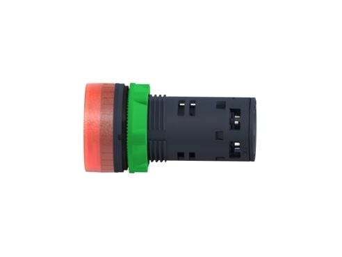 Schneider Electric XB5KS2B4 Summer kan belyses, med lampefatning (L x B x K) 55 x 29 x 29 mm Rød 1 stk