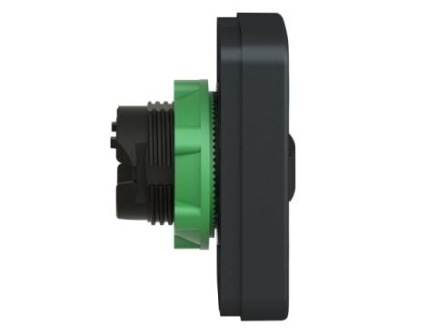Schneider Electric ZB5, Nappi, Vihreä, IP66, IK03, 23 g, 26 g