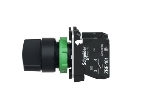Schneider Electric XB5, Musta, IP67, IK06, 30 mm, 70 mm, 42 mm