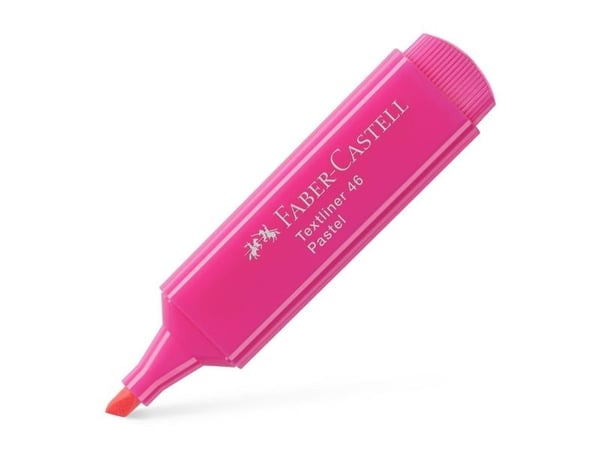 Faber-Castell Textliner, 1 stykker, Rosa, Assortert, Rosa, purple pink, Plast