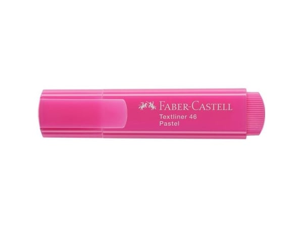 Faber-Castell Textliner, 1 stykker, Rosa, Assortert, Rosa, purple pink, Plast
