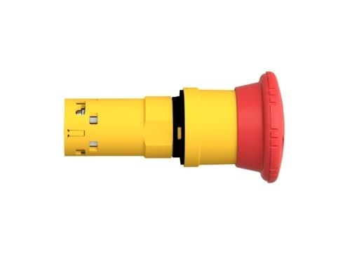 Schneider Electric Sikkerhetstrykknapp 22mm 1R IP54 ved rotasjon XB7NS8442