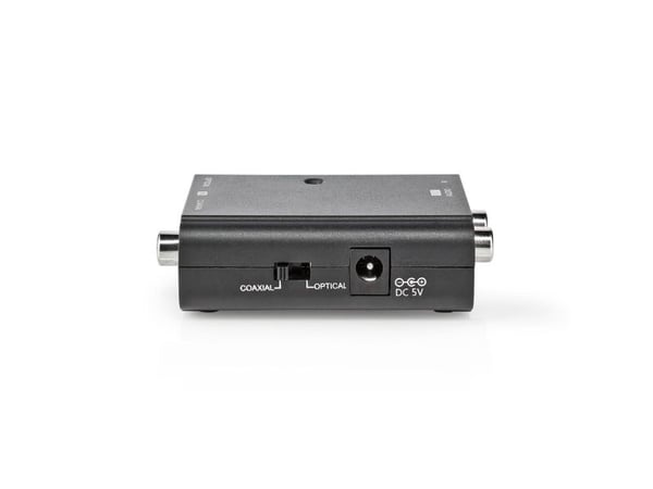Nedis ACON2509BK, 57 mm, 50,5 mm, 23 mm, 44 g, DC til USB-type A, 35 mm