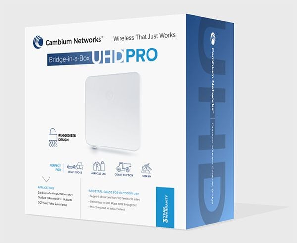 Cambium Networks ePMP Bridge-in-a-Box UHD PRO - Trådløs bro