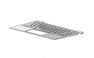 HP L96803-BA1, Tastatur, Slovensk, Bakgrunnsbelyst tastatur, HP, Envy 13