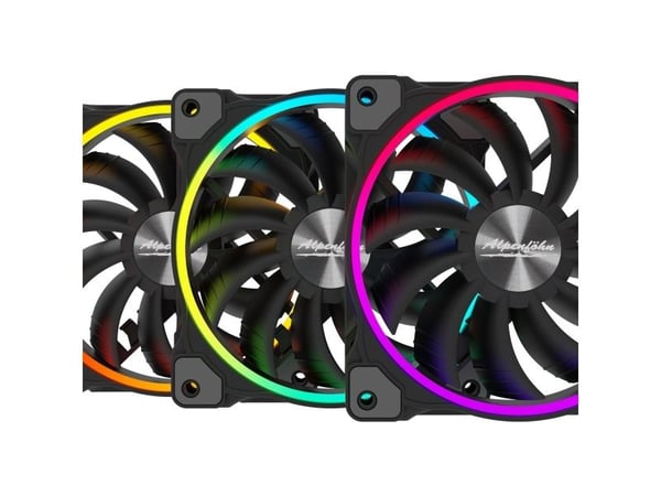 Alpenföhn Wing Boost 3, Tuuletin, 12 cm, 500 RPM, 2200 RPM, 36,8 soni, 132,4 m³/h