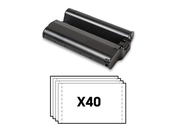 Agfa Cartridge - 100 x 150 mm 40 ark fotokort