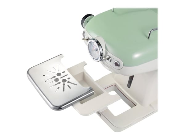 Ariete 1389 Vintage - Kaffemaskin med melkeskummer - 15 bar - grønn