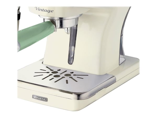 Ariete 1389 Vintage - Kaffemaskin med melkeskummer - 15 bar - grønn