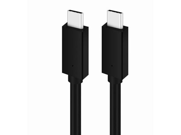 Platinet PUCC5A2B, 2 m, USB C, USB C, USB 2.0, Musta