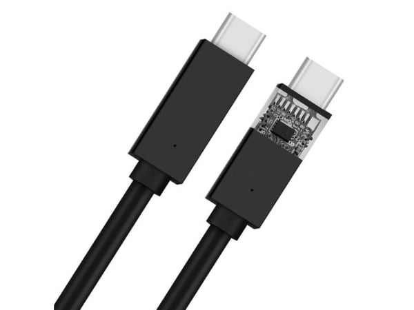 Platinet PUCC5A2B, 2 m, USB C, USB C, USB 2.0, Musta