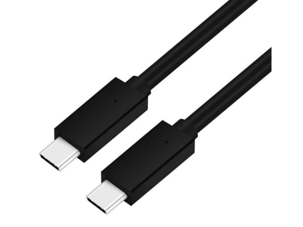Platinet PUCC5A2B, 2 m, USB C, USB C, USB 2.0, Musta