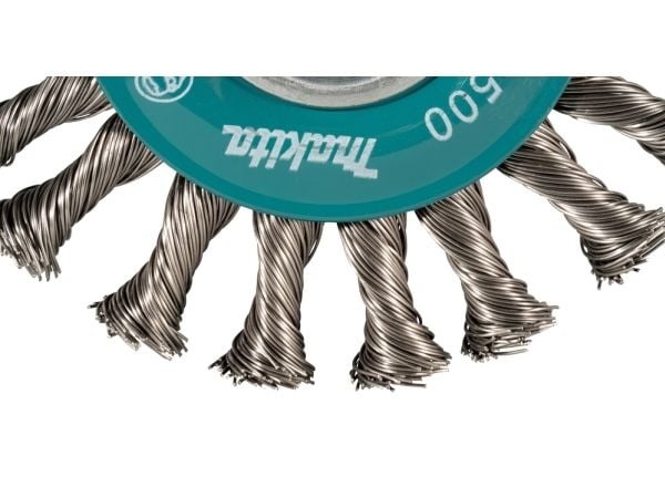Makita D-73352, Slipebørste, 12500 RPM, Blå, Flerfarget, Rund, 11,5 cm, 1 stykker