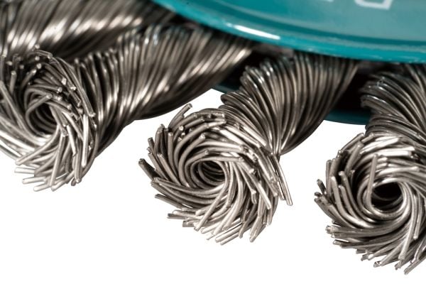 Makita D-73352, Slipebørste, 12500 RPM, Blå, Flerfarget, Rund, 11,5 cm, 1 stykker