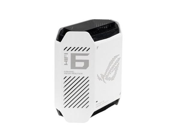ASUS ROG Rapture GT6 - Wi-Fi-system - (ruter) - inntil 270 kvm - maske 1GbE, 2.5GbE - Wi-Fi 6 - Dobbeltbånd