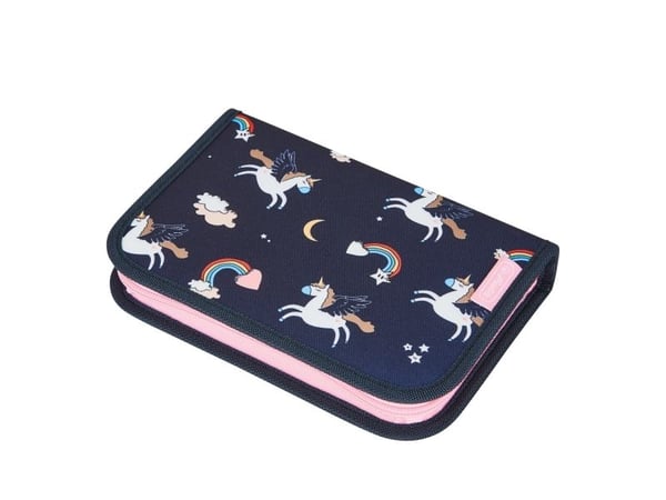 Herlitz Dreamy Unicorn, 19 stykker, Flerfarget, Marineblå, Polyester, Mønster, 205 mm, 38 mm