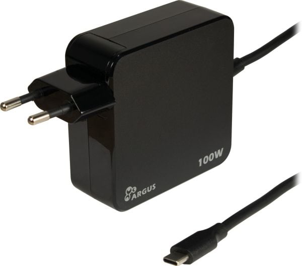Inter-Tech PD-2100 - Strömadapter - 100 Watt - 5 A - PD 3.0 (USB-C)