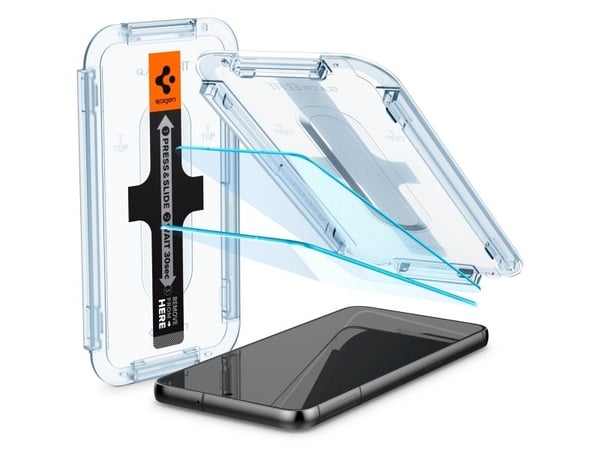 Spigen GLAS.tR EZ Fit - Skärmskydd för mobiltelefon - glas - för Samsung Galaxy S23+
