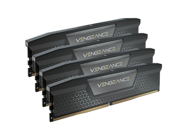 CORSAIR Vengeance - DDR5 - sett - 64 GB: 4 x 16 GB - DIMM 288-pin - 6400 MHz / PC5-51200 - CL32 - 1.4 V - ikke-bufret - ikke-ECC - svart
