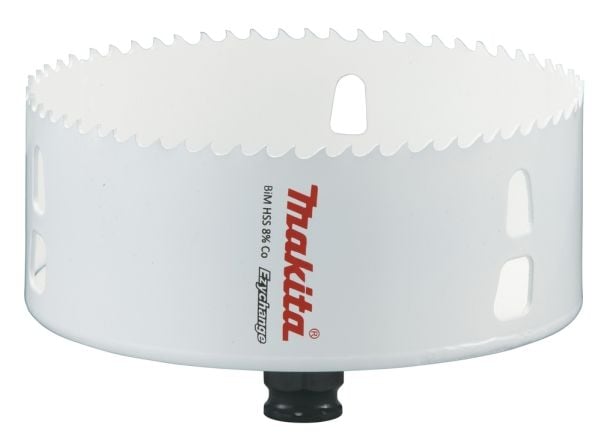 Makita E-04036, Single/enkelt, Drill, Stål, Aluminium, Plast, Tre, Rustfritt stål, Hvit, Bimetall, 4,4 cm