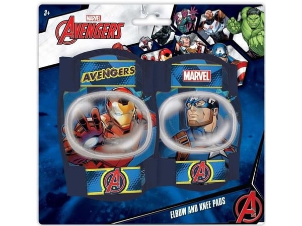 Sykkelbeskyttere: kne- og albuebeskyttere Avengers 9062 SEVEN