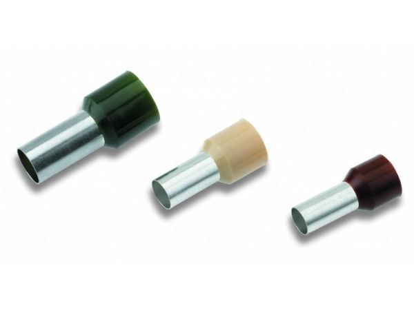 Cimco 182218, Päätyholkki, Peltipurkki, Suora, Vihreä, Metallinen, Kupari, 16 mm²